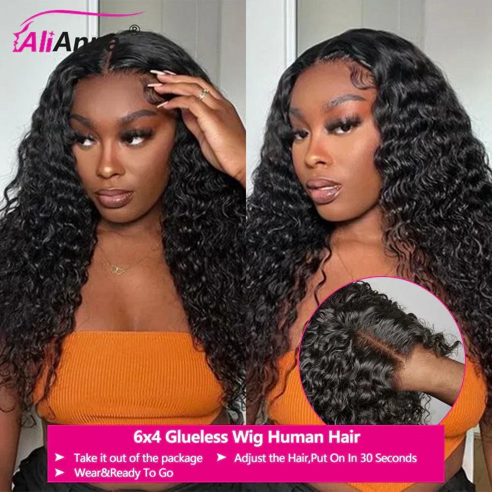 Curly Wave Glueless Wigs